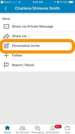 personalize message