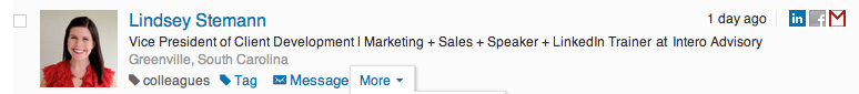 linkedin how I know you