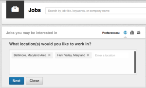 job preferences