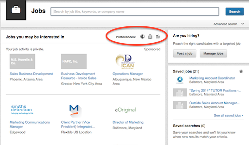 job preferences2
