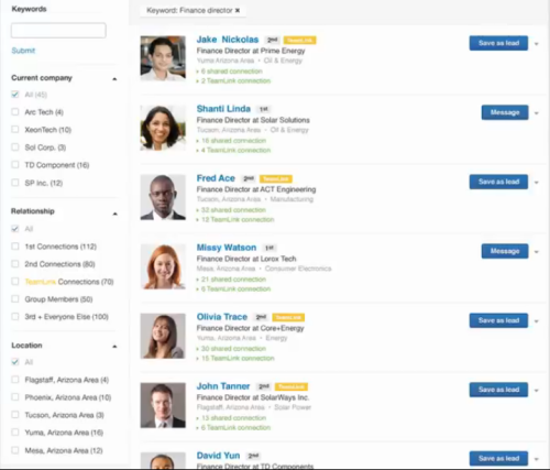LinkedIn Sales Navigator