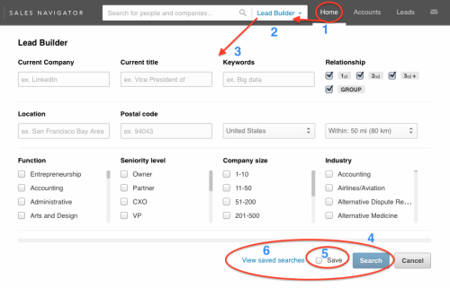 LinkedIn Sales Navigator