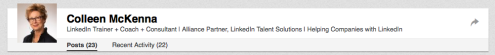 Content on LinkedIn