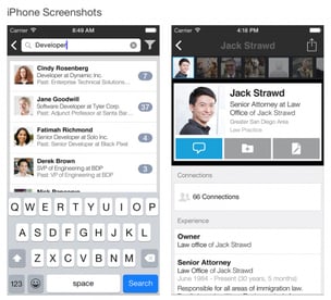 LinkedIn Recruiter app 1