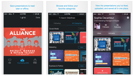 LinkedIn App Slideshare