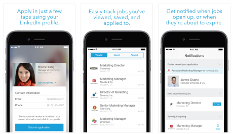 job search 2 linkedin app