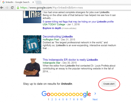 google alert final