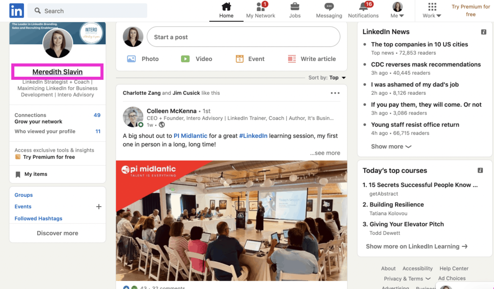 How to Change Your LinkedIn Background