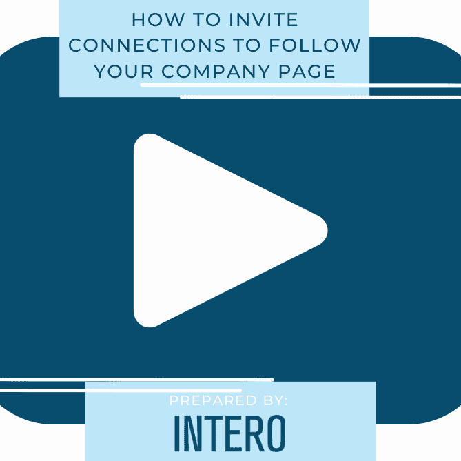 How to Invite Your LinkedIn Connections Follow Your Company Page