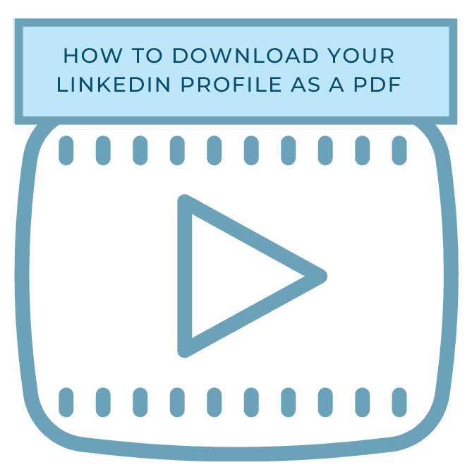How to Download Your LinkedIn Profile as a PDF