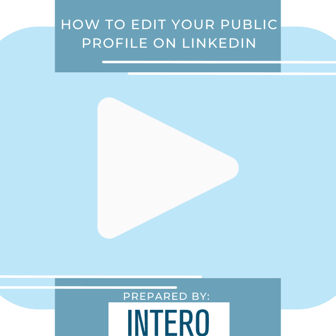 How to Edit Your Public Profile on LinkedIn
