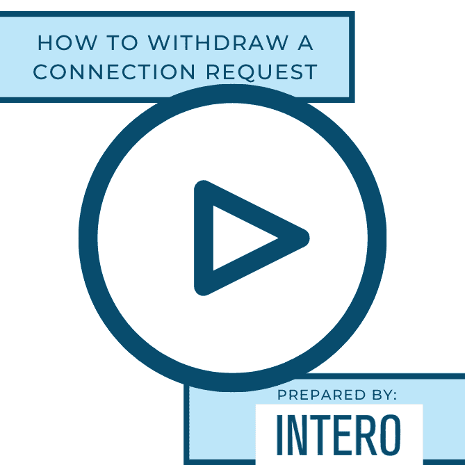 How to Withdraw a Connection Request on LinkedIn
